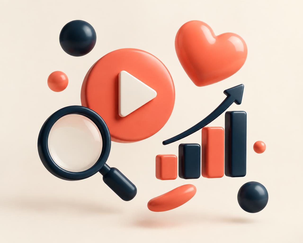 Marketing growth illustration